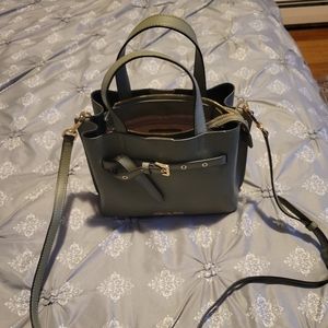 Olive Colored Cross Body Bag